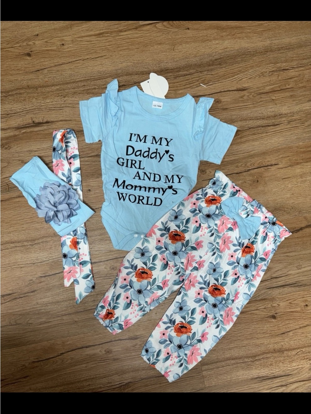 12-18M Daddy's Girl, Mommy's World